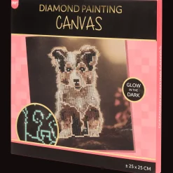 Bricolage*Action Peinture diamant phosphorescente