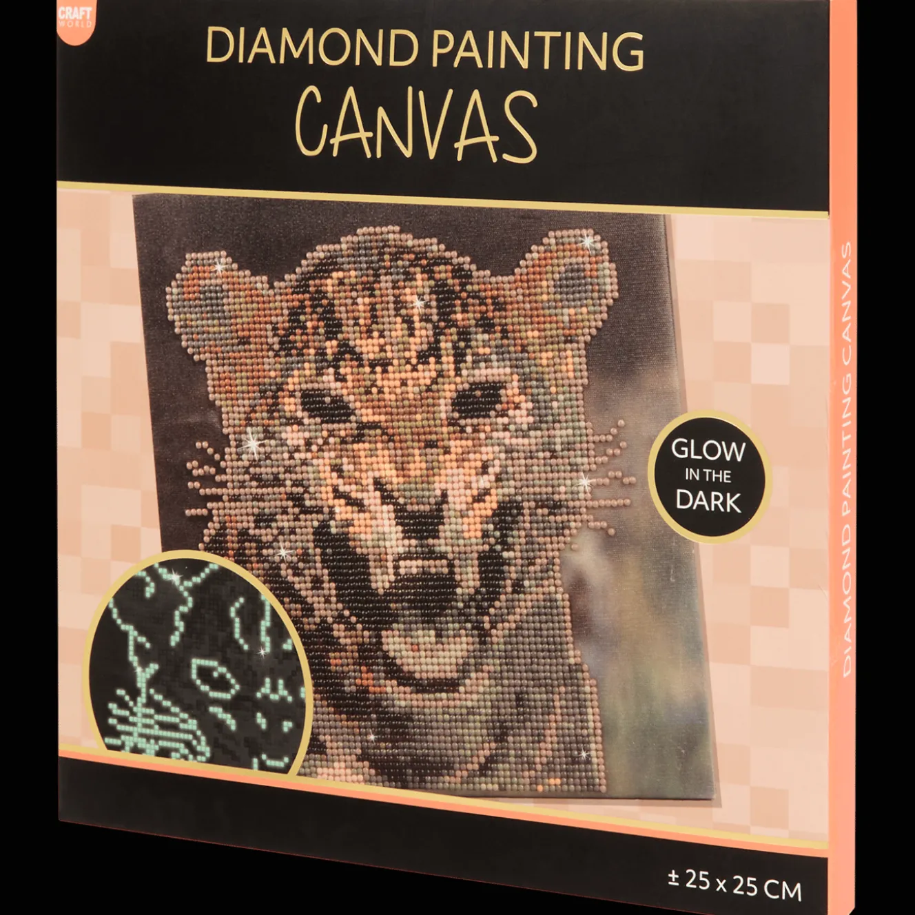 Bricolage*Action Peinture diamant phosphorescente