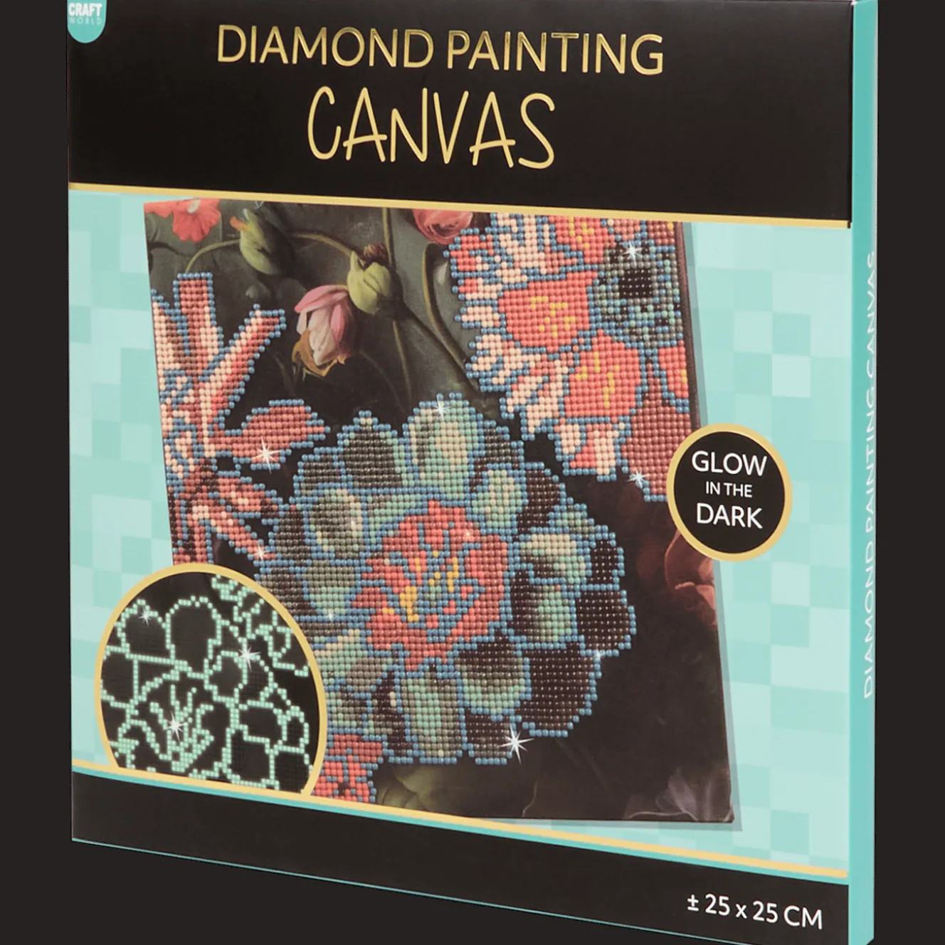 Bricolage*Action Peinture diamant phosphorescente
