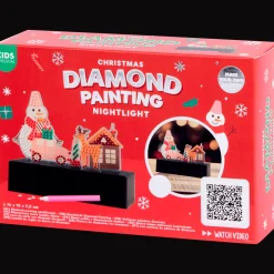 Bricolage*Action Peinture diamant veilleuse de Noël Kids Kingdom