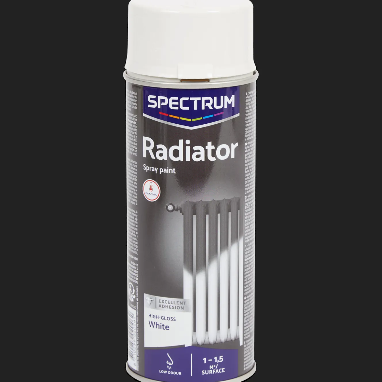 Peinture*Spectrum Peinture en aérosol pour radiateur Blanc