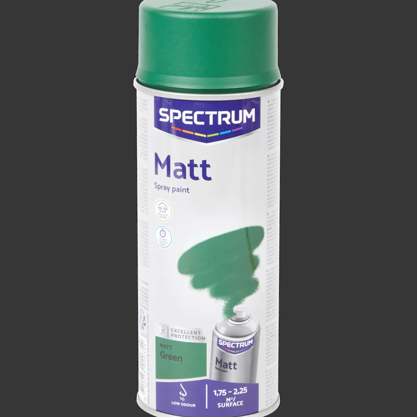 Peinture*Spectrum Peinture en aérosol Vert mat