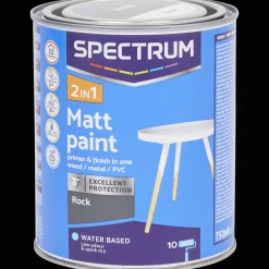 Peinture*Spectrum Peinture mate 2-en-1 Rock