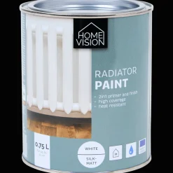 Peinture*Action Peinture radiateur 2-en-1 Home Vision Blanc