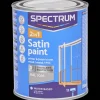 Peinture*Spectrum Peinture satinée 2-en-1 RAL 7036