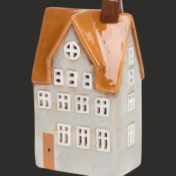 Décoration Saisonnière*Action Petite maison en céramique Home Accents