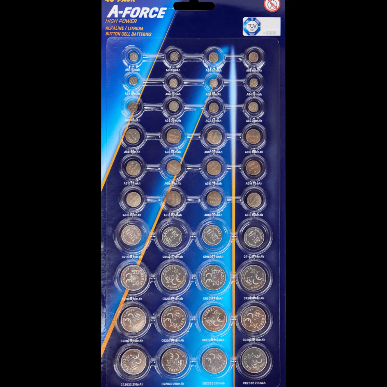Piles*A-Force Piles boutons