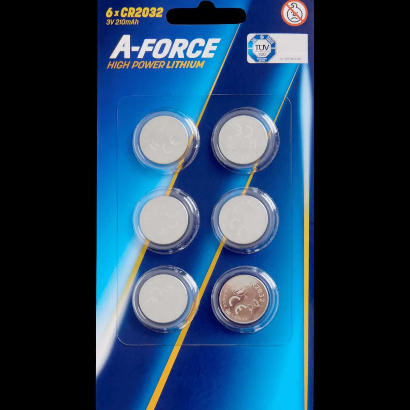 Piles*A-Force Piles boutons CR2032