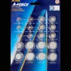 Piles*A-Force Piles boutons lithium