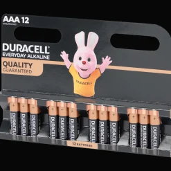 Piles*Duracell Piles Everyday Alkaline AAA
