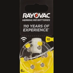 Piles*Rayovac Piles pour appareils auditifs A10
