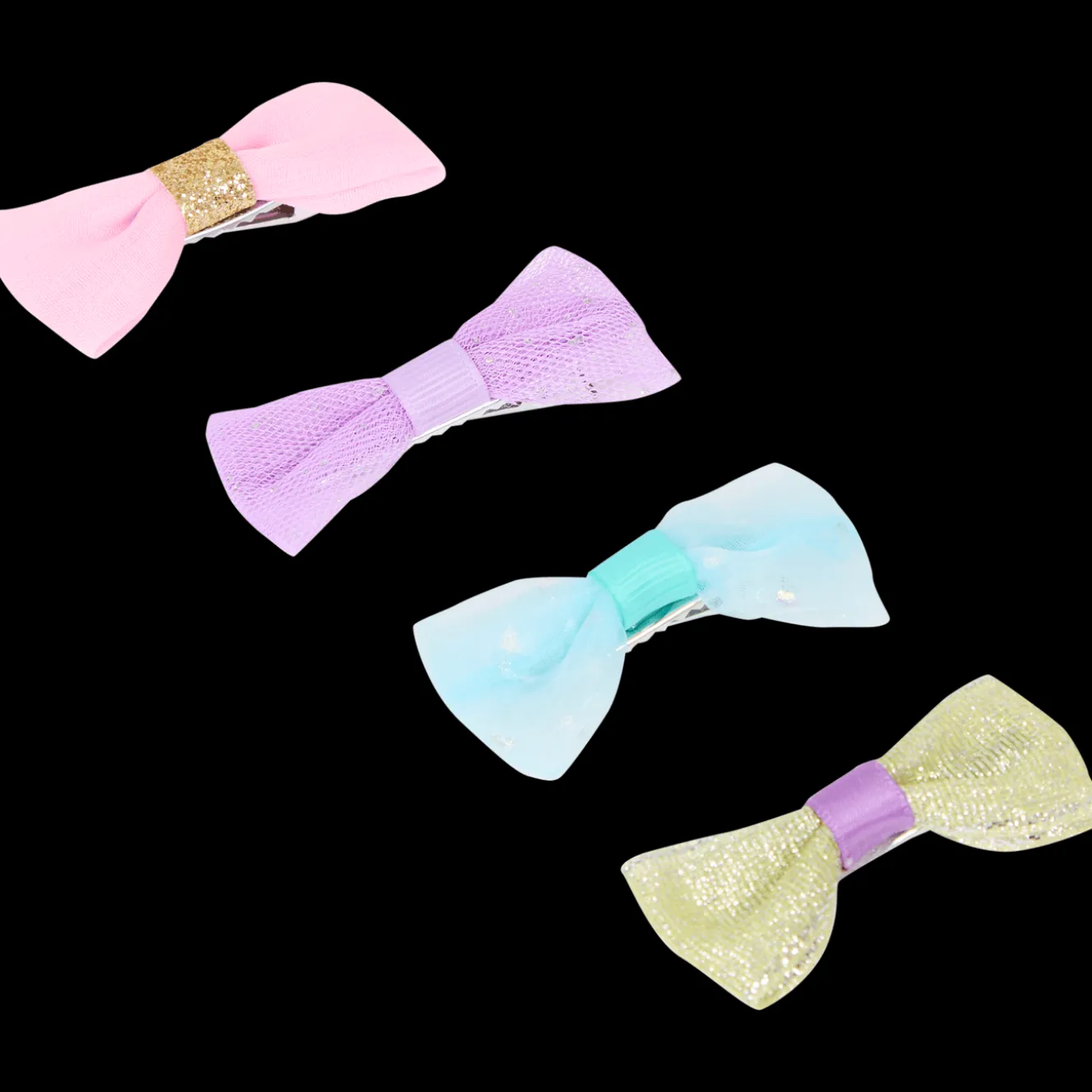 Accessoires Cheveux*Action Pinces à cheveux avec nœuds