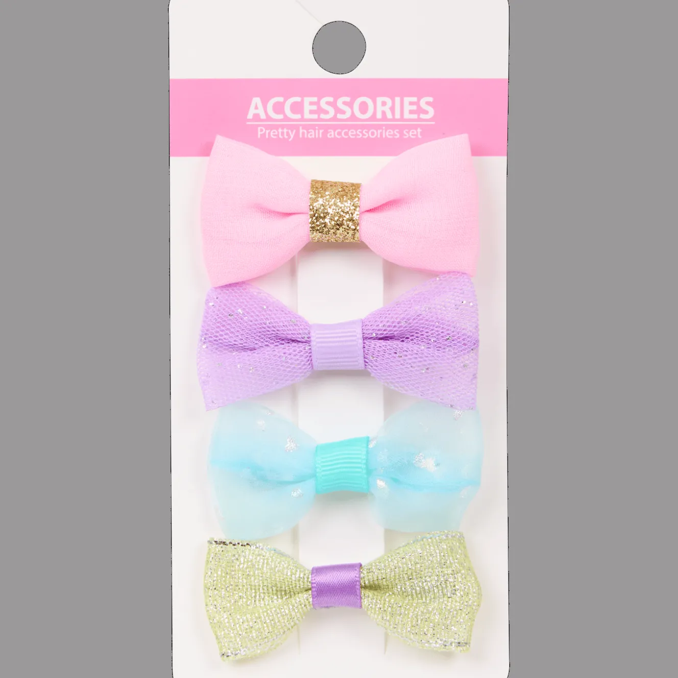 Accessoires Cheveux*Action Pinces à cheveux avec nœuds