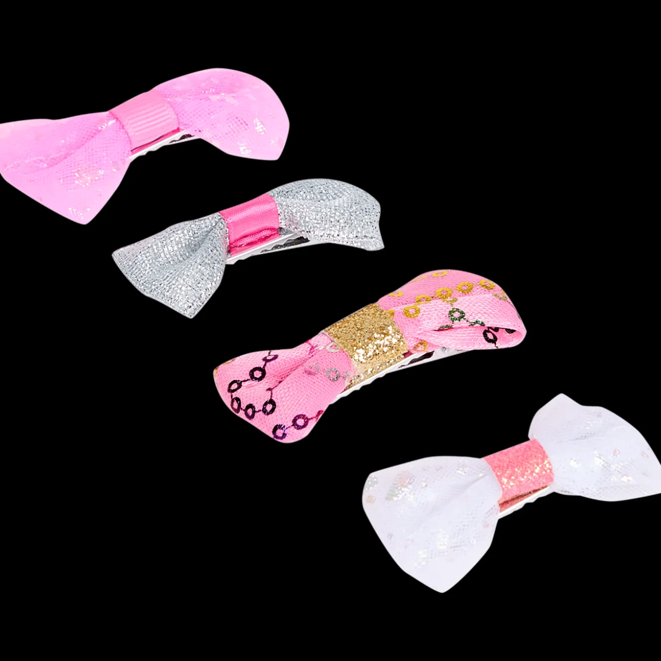 Accessoires Cheveux*Action Pinces à cheveux avec nœuds