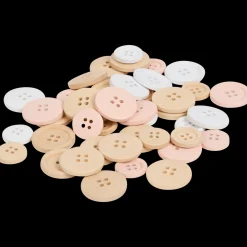 Bricolage*Action Pinces ou boutons en bois Hobby Flora