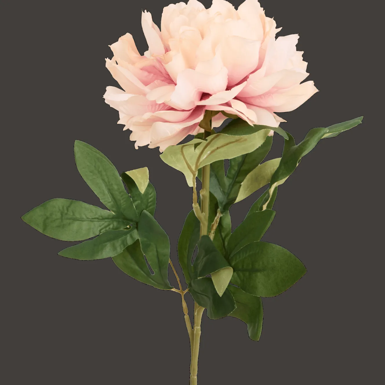 Plantes Et Fleurs Artificielles*Action Pivoine artificielle sur tige Excellent Flowers