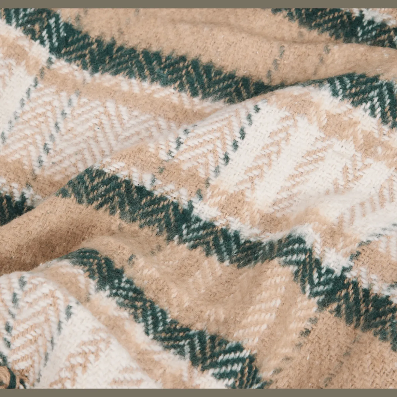 Plaids Et Couvertures*Action Plaid à franges