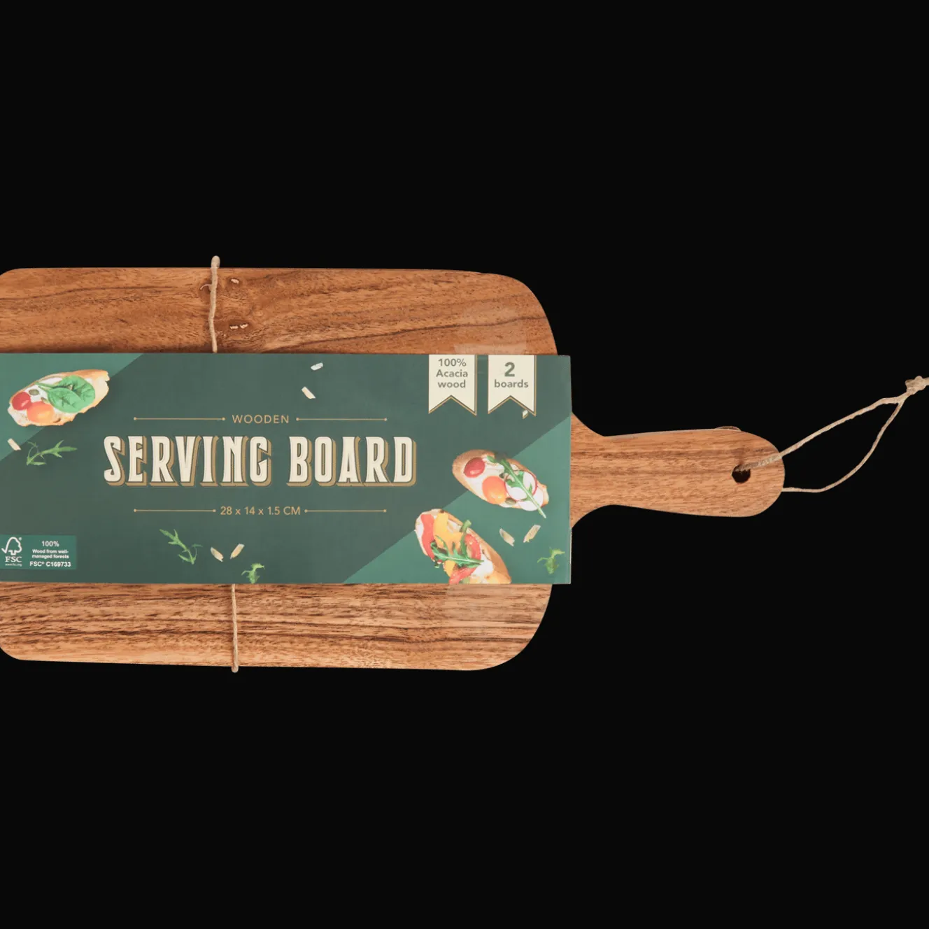 Plateaux*Action Planches de service en bois