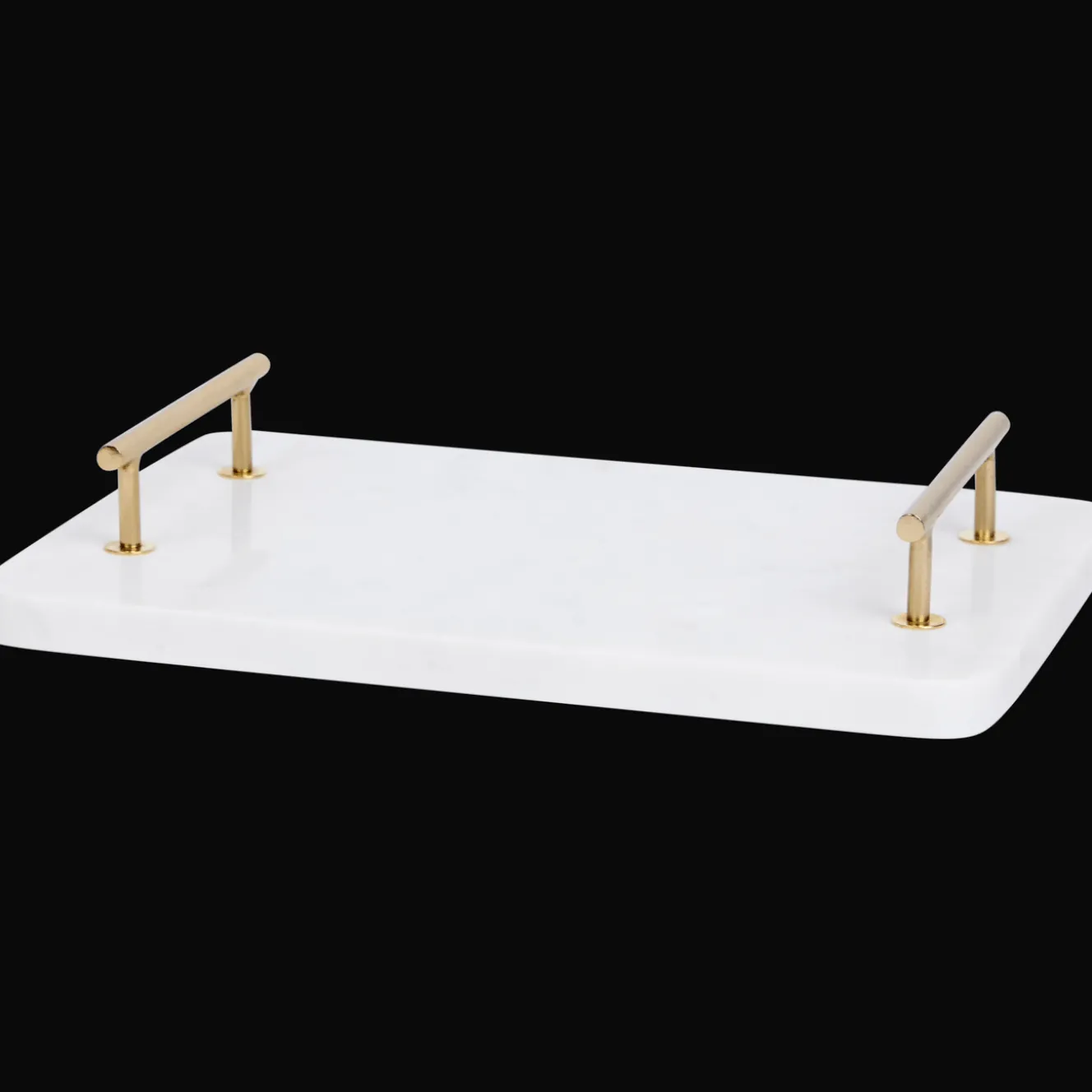 Plateaux*Action Plateau de service aspect marbre