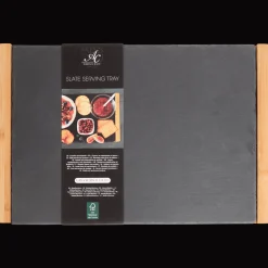 Plateaux*Action Plateau de service avec ardoise Absolu Chic
