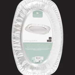 Articles De Fête*Dumil Plateaux jetables en aluminium