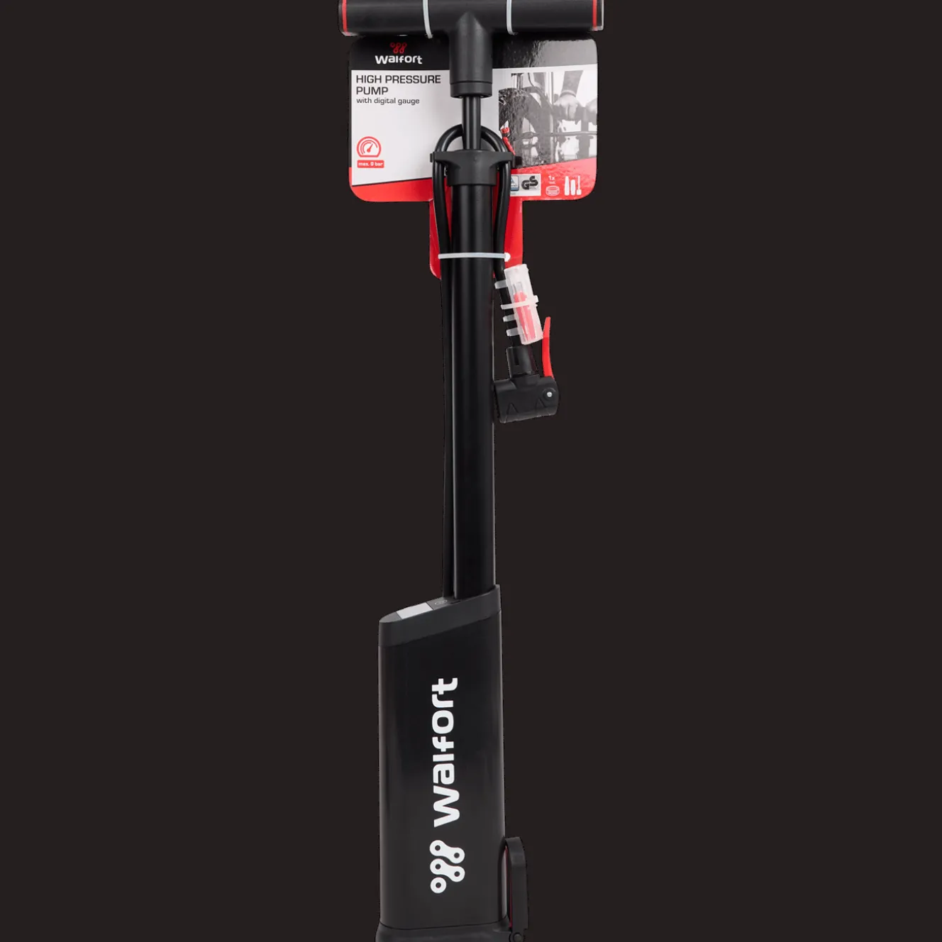 Accessoires Vélo*Walfort Pompe à vélo haute pression