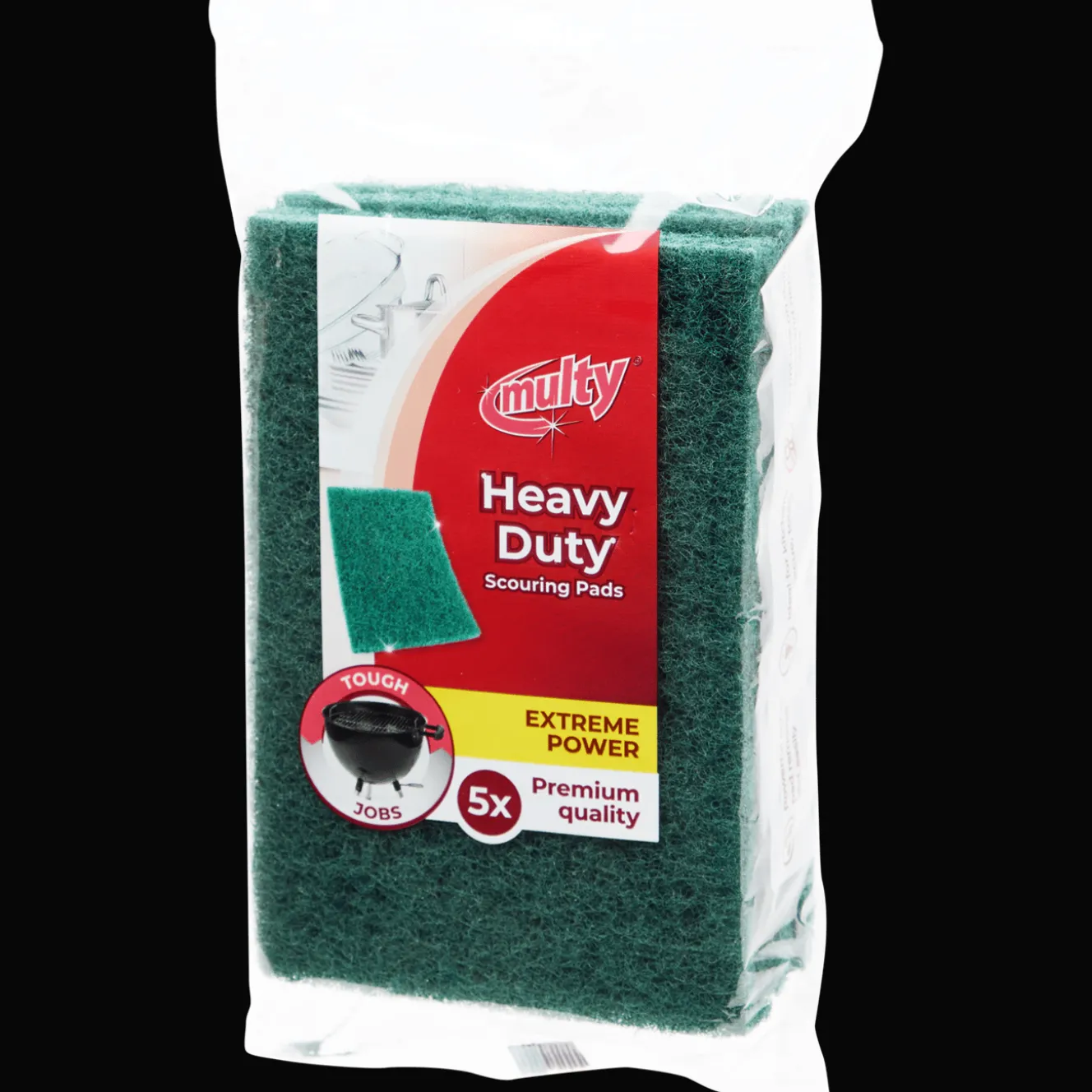 Articles De Nettoyage*Multy Éponges à récurer Heavy Duty