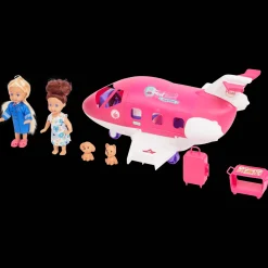 Peluches Et Poupées*Action Poupées avec avion Chloe Girlz