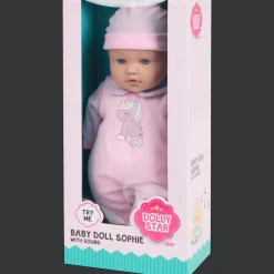 Peluches Et Poupées*Dolly Star Poupon Sophie