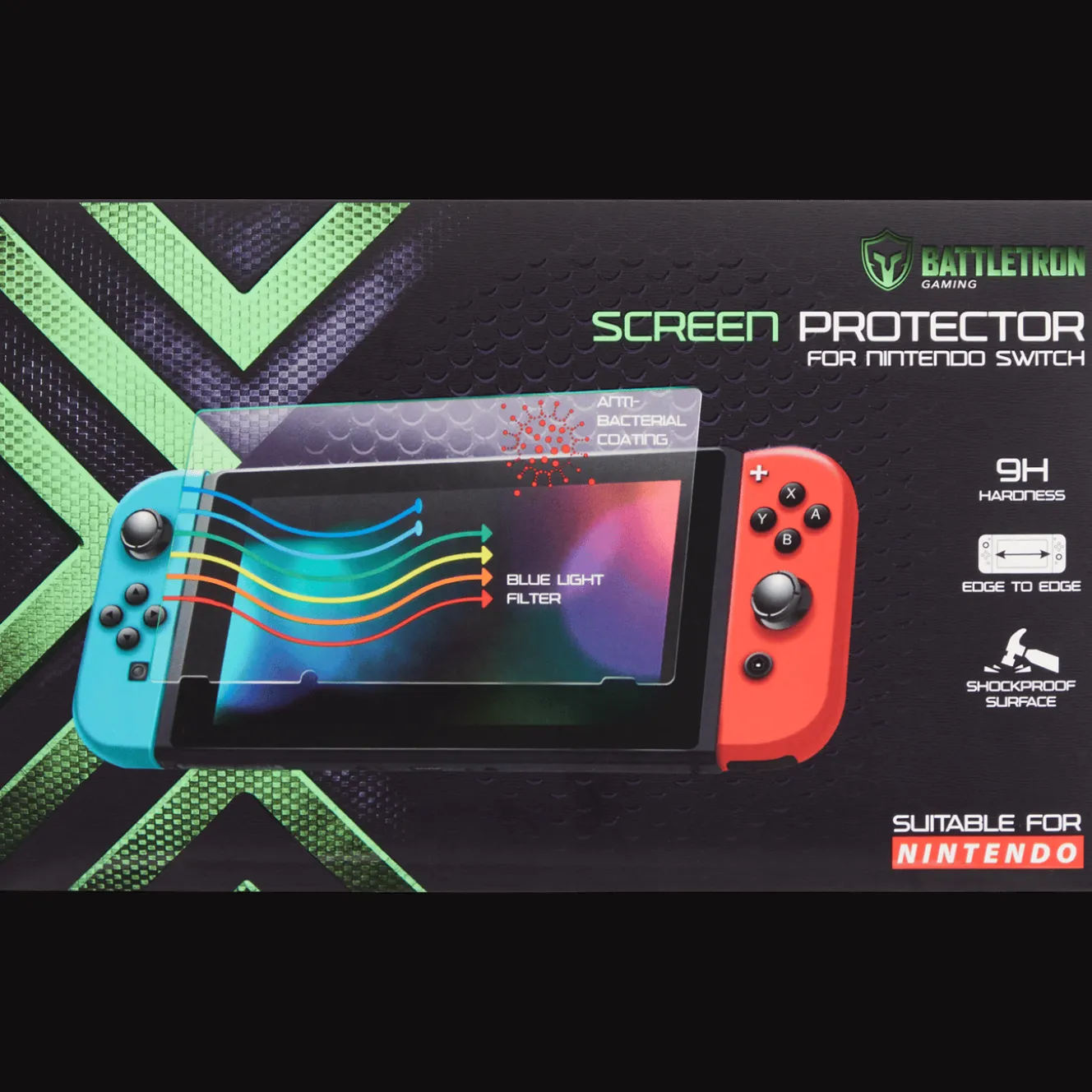 Gaming*Battletron Protection d'écran Nintendo Switch