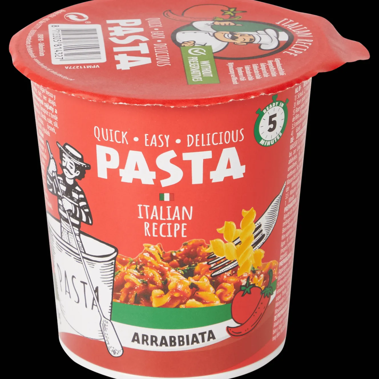 Alimentation*Action Pâtes instantanées