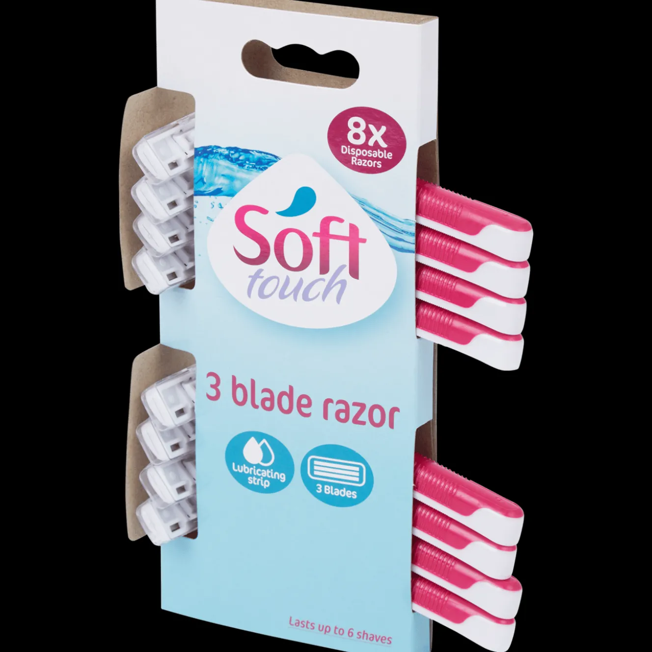 Épilation & Rasage*Soft Touch Rasoirs jetables