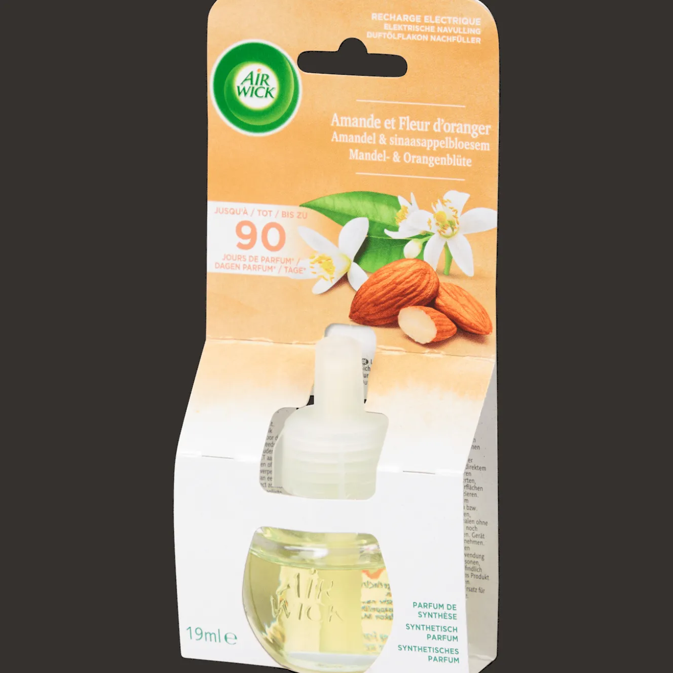 Produits De Lessive Et Vaisselle*Air Wick Recharge pour diffuseur de parfum Amande & Fleur d’oranger
