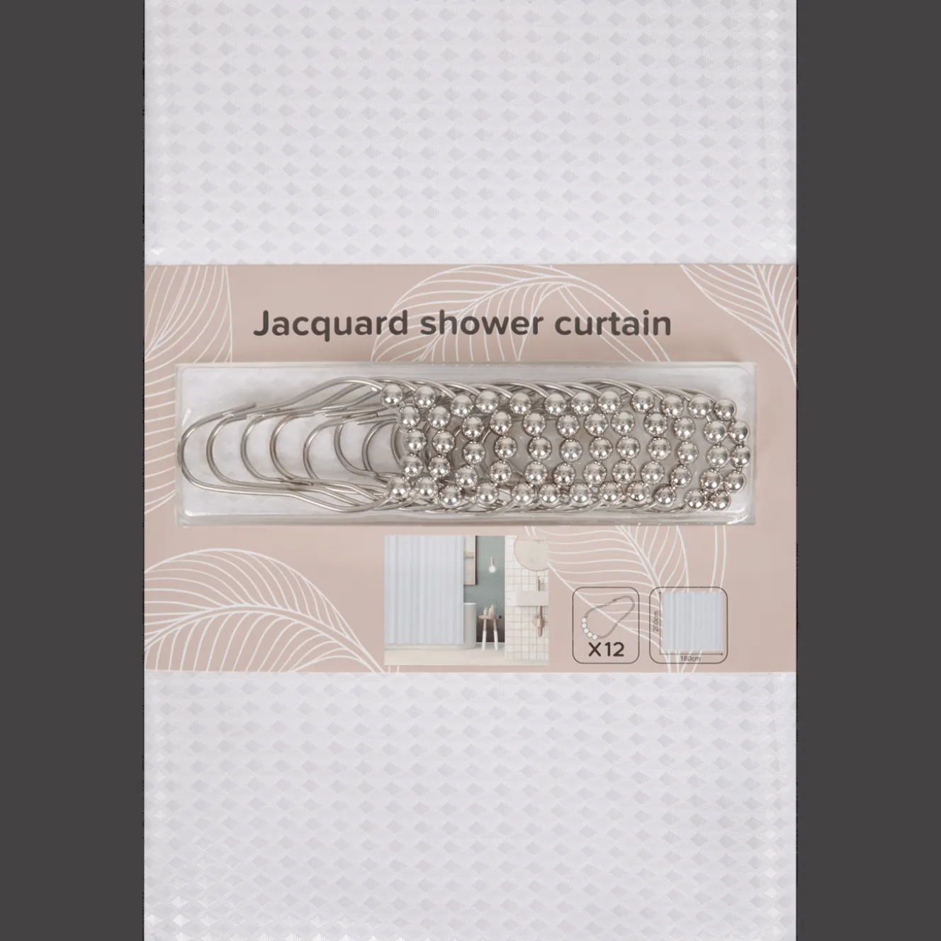 Accessoires Pour Salle De Bains Et Toilettes*Action Rideau de douche