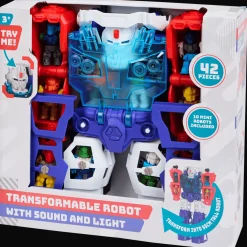 Peluches Et Poupées*Action Robot transformable