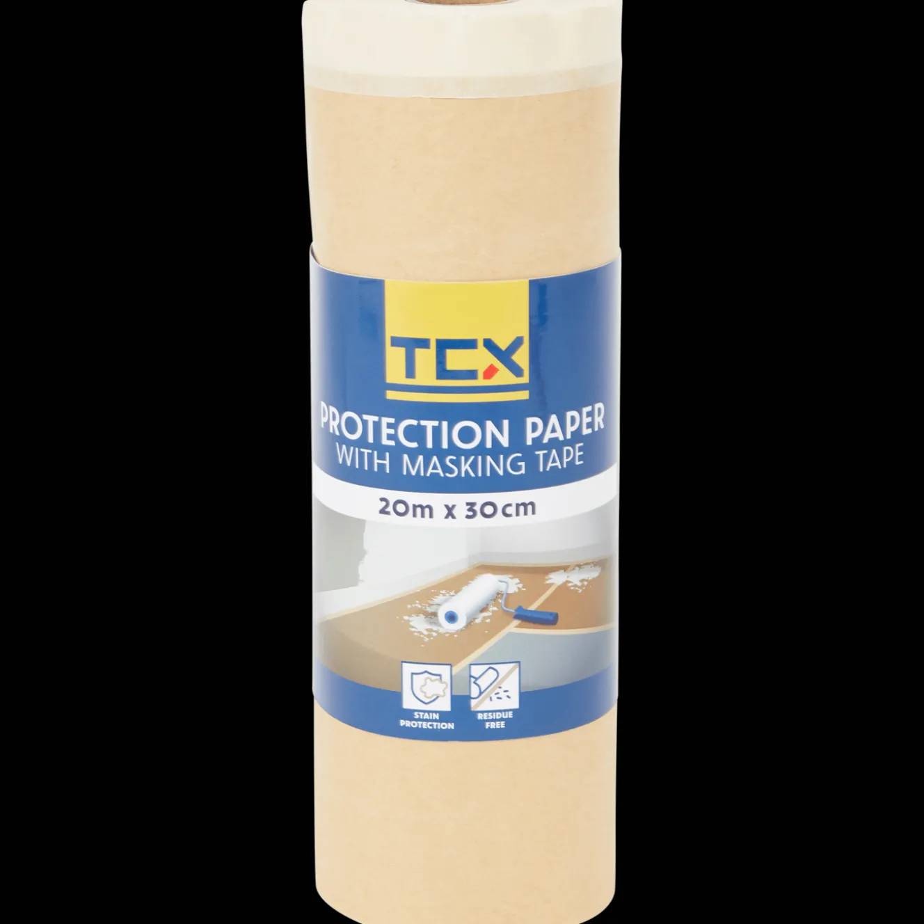 Accessoires Peinture*TCX Ruban de masquage avec papier