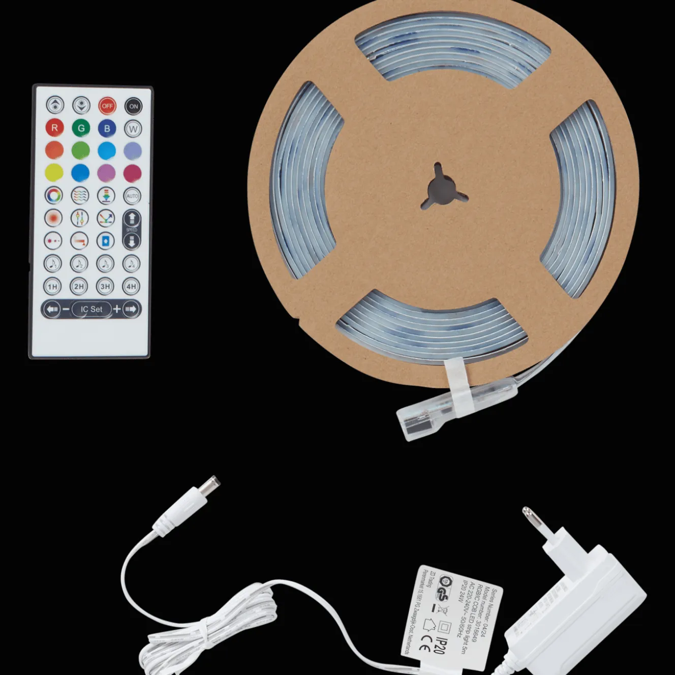 Éclairage*Baltimore Ruban LED synchronisation musicale