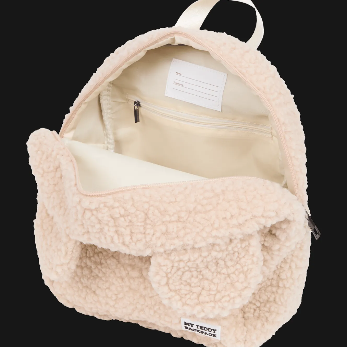 Sacs À Dos*Action Sac à dos en tissu teddy