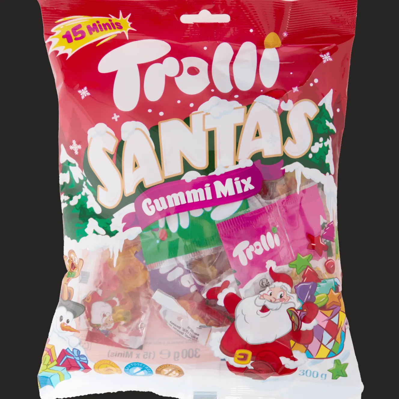 Friandises Et Bonbons*Trolli Sachets de bonbons Noël
