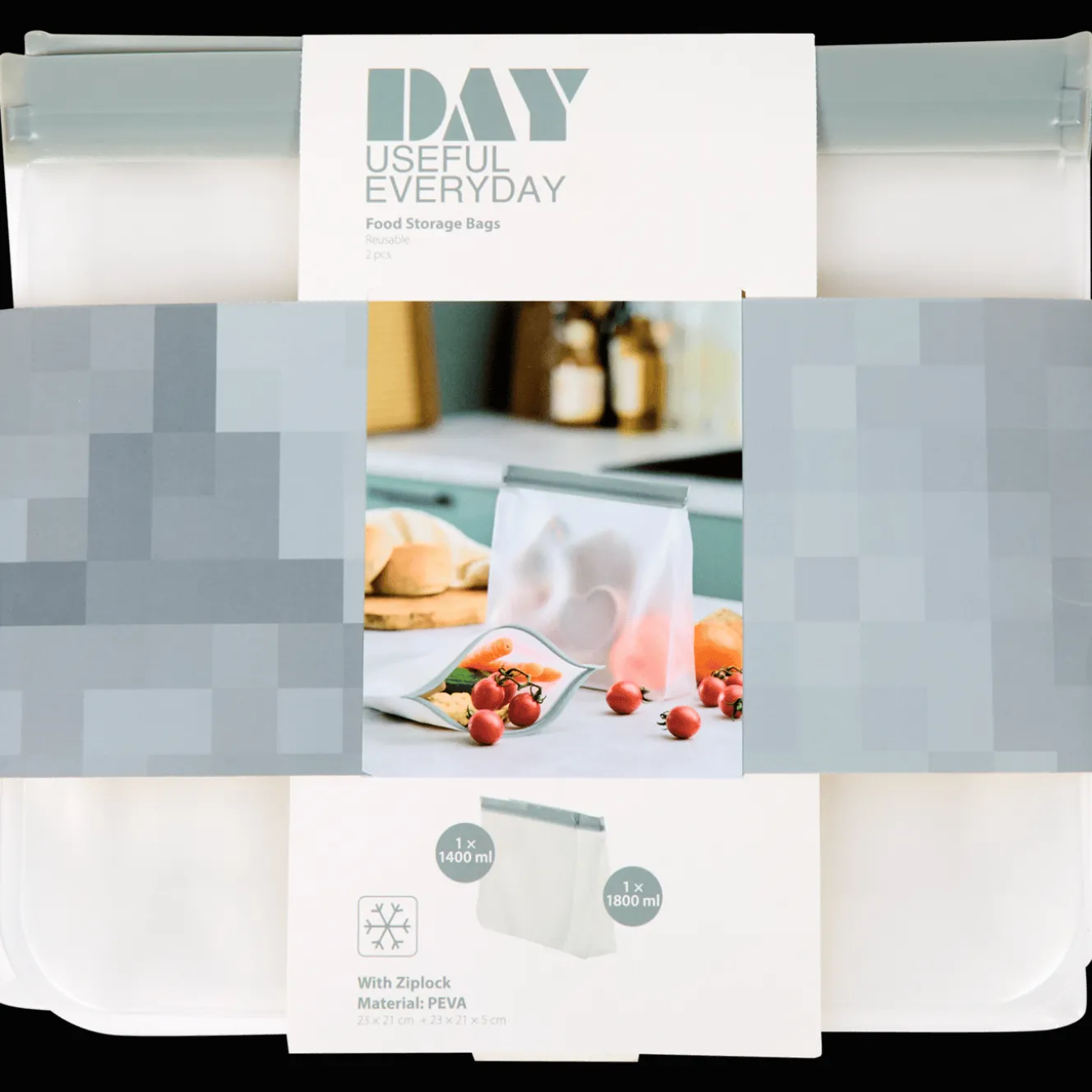 Conserver Et Emporter*Action Sachets fraîcheur réutilisables DAY