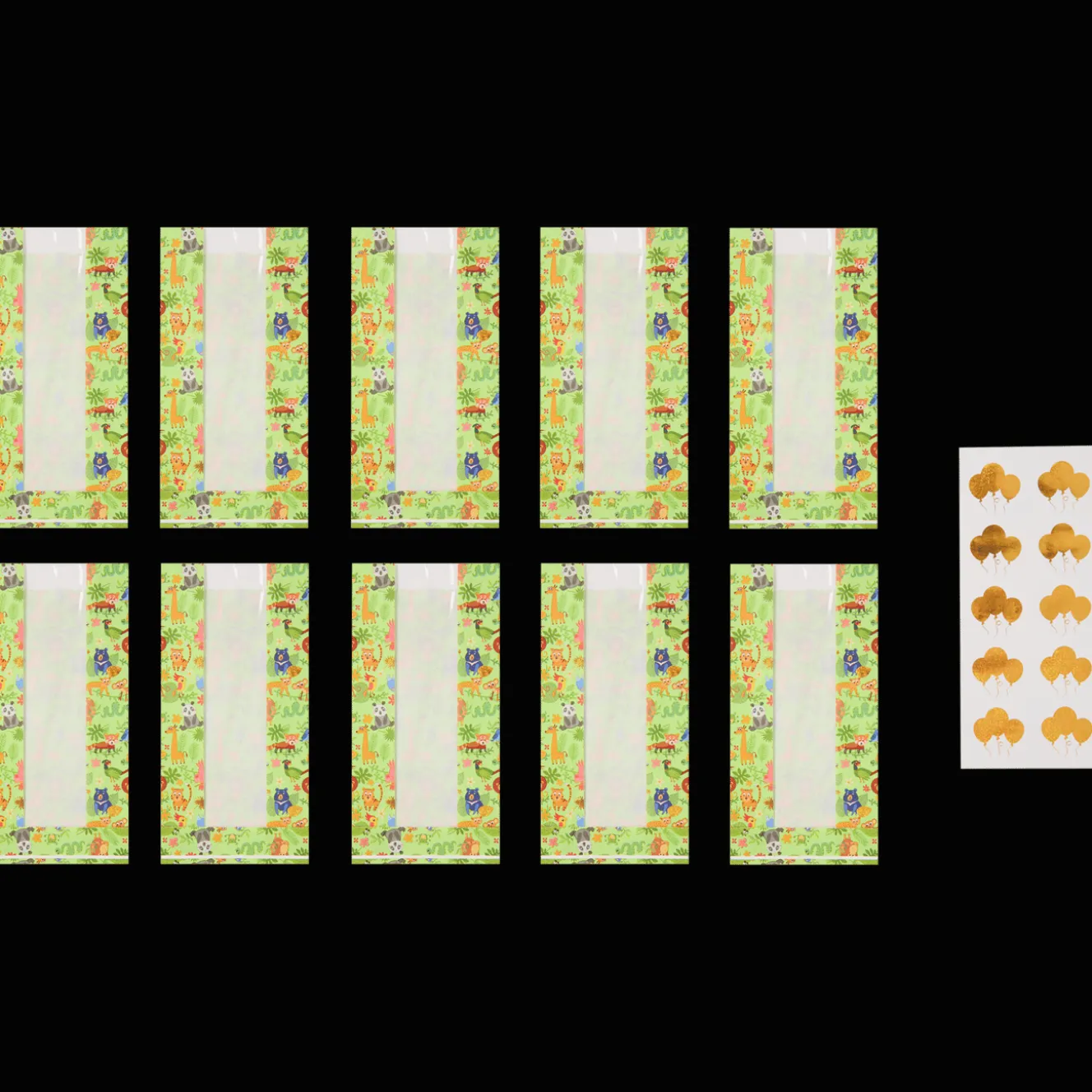Emballer Et Empaqueter*Action Sachets gourmands avec étiquettes Cool2Party