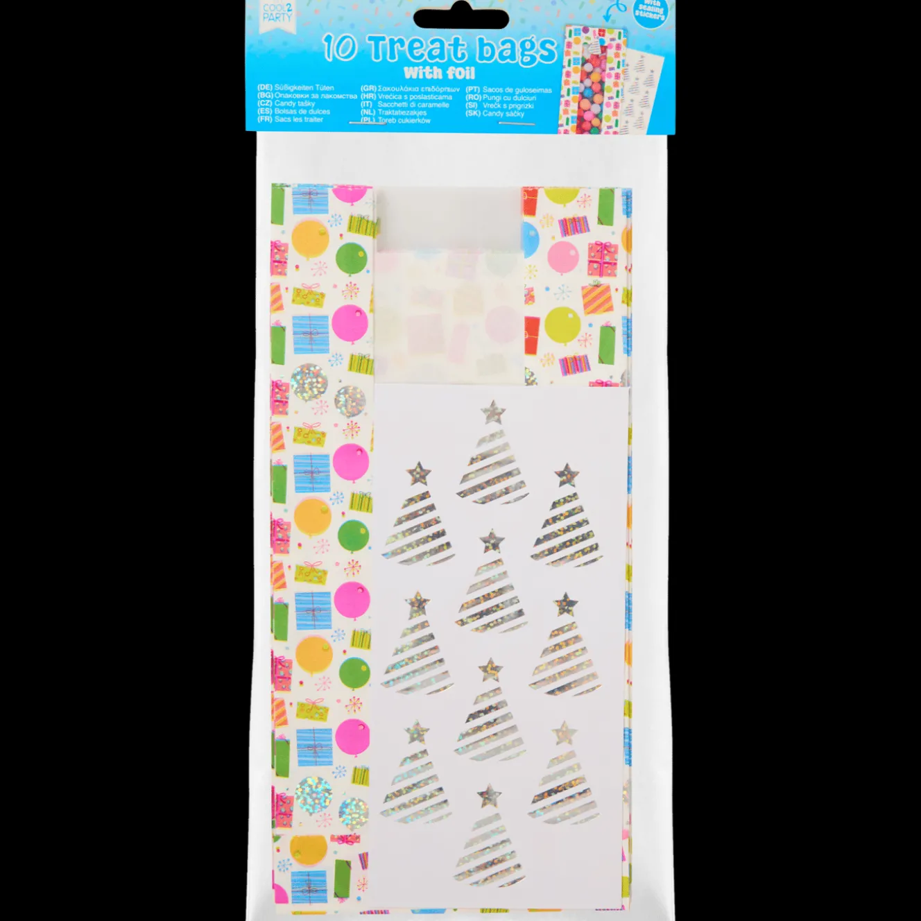 Emballer Et Empaqueter*Action Sachets gourmands avec étiquettes Cool2Party