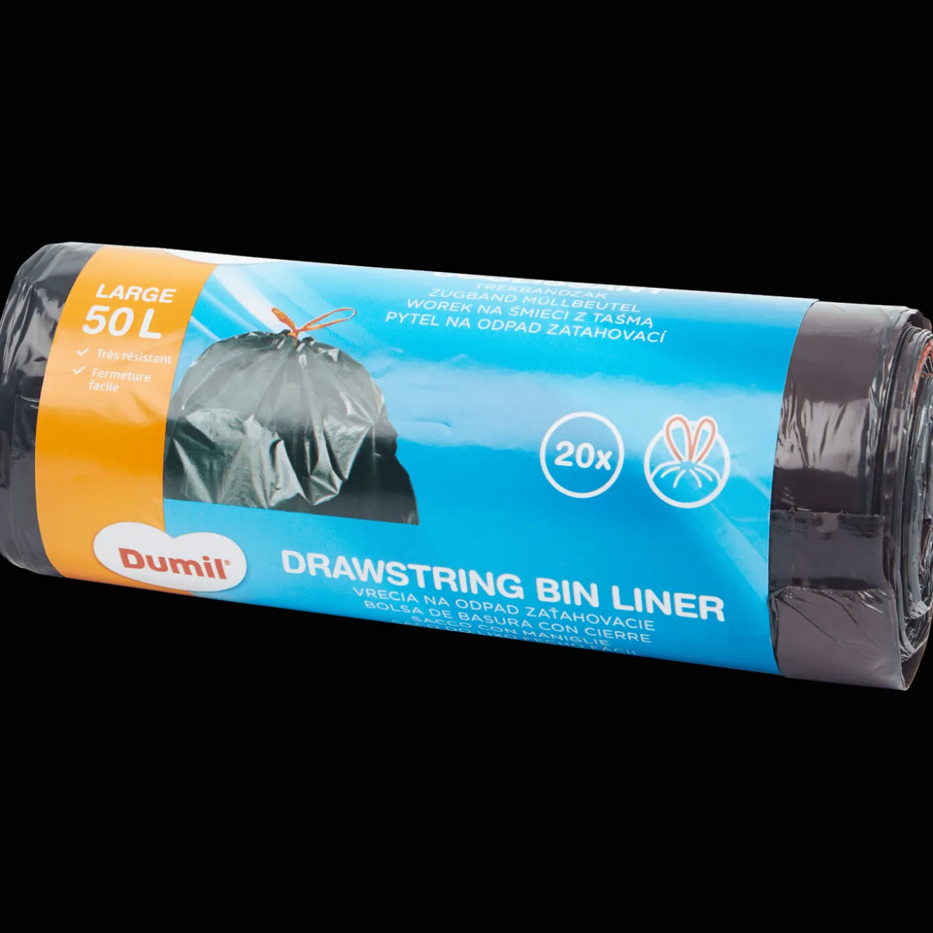 Poubelles*Dumil Sacs-poubelle avec lien coulissant