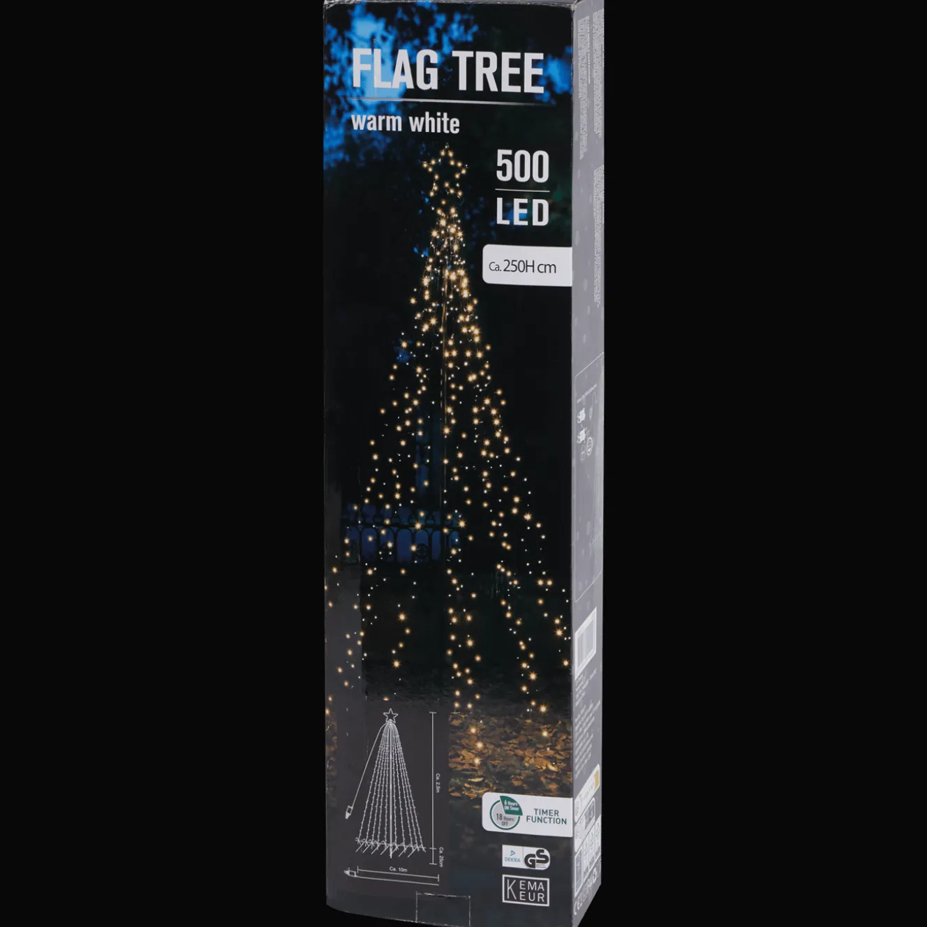 Décoration Saisonnière*Action Sapin de Noël LED en métal XL
