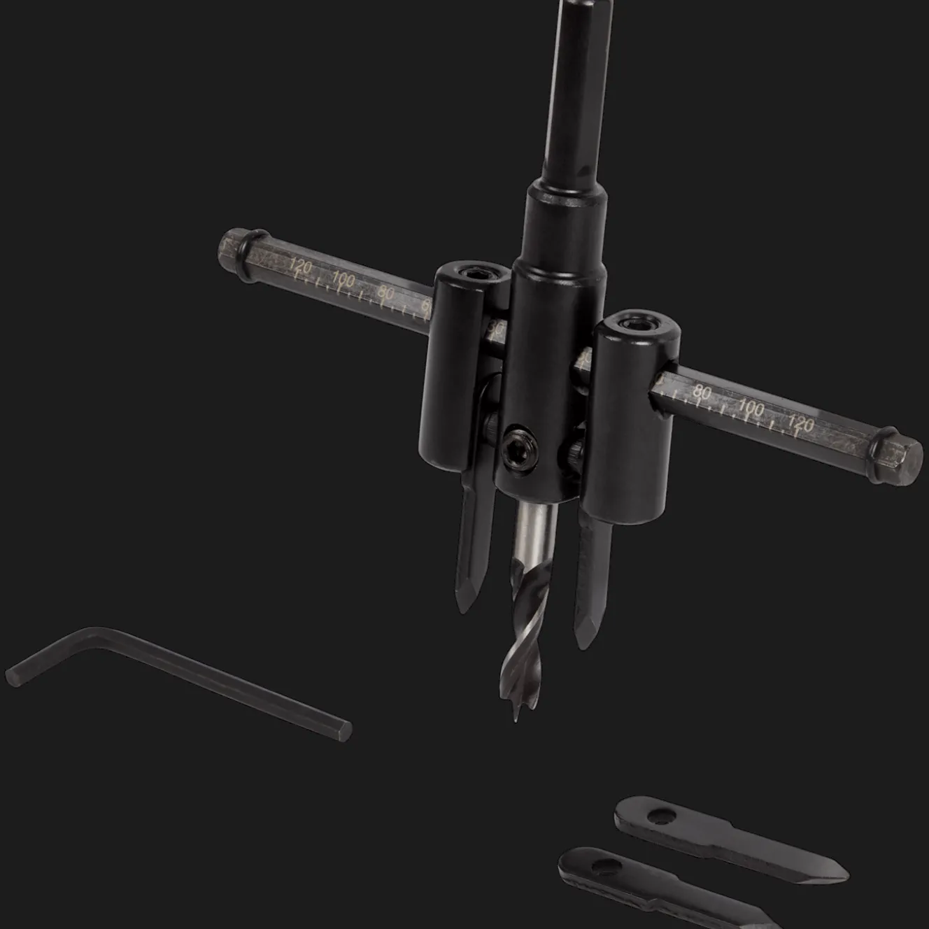 Outils*Werckmann Scie trépan réglable