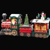 Décoration Saisonnière*Action Scène de Noël train