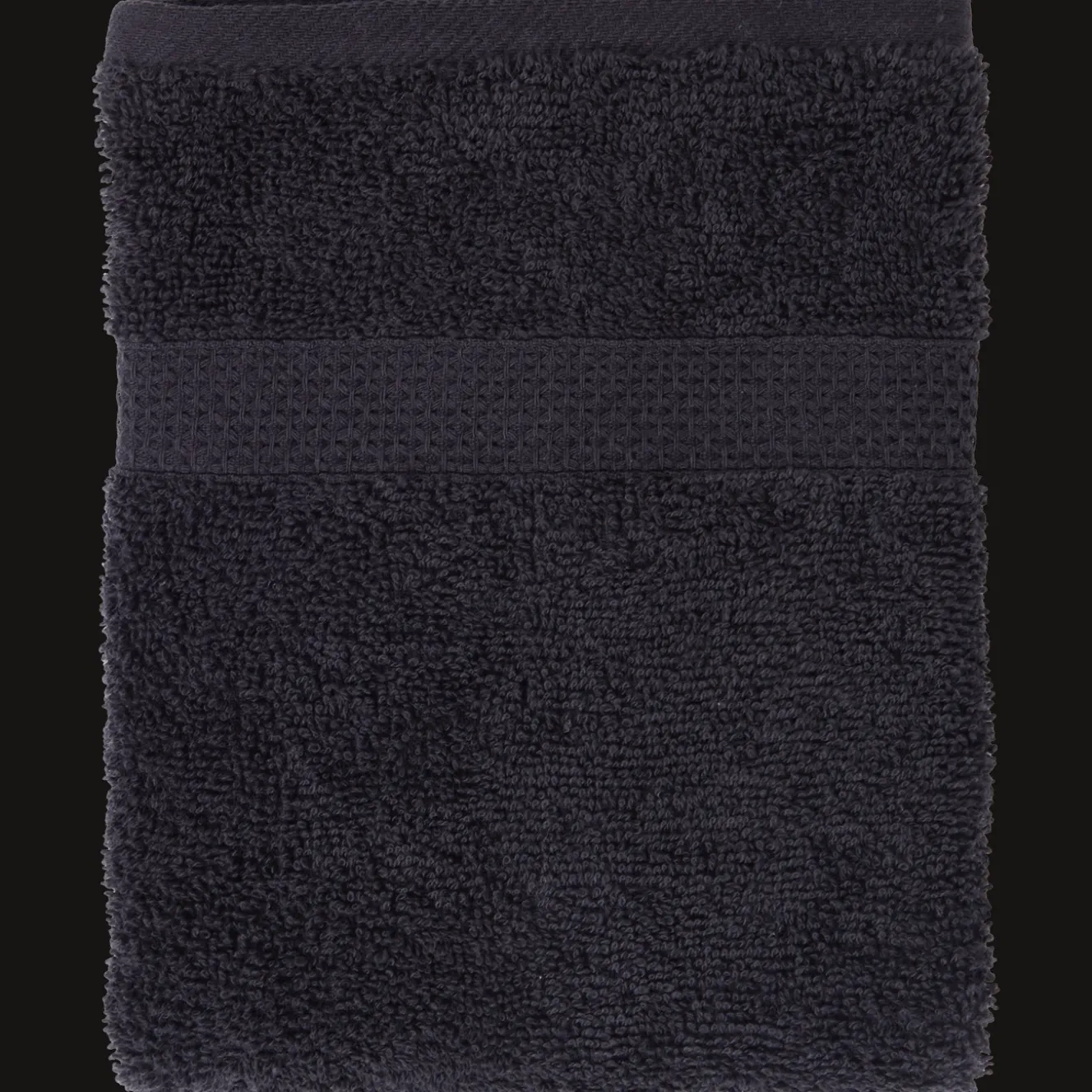 Salle De Bain*Action Serviette de toilette noire Capetown
