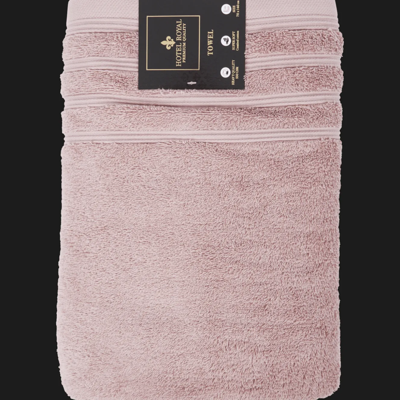 Salle De Bain*Hotel Royal Serviette Rose mauve