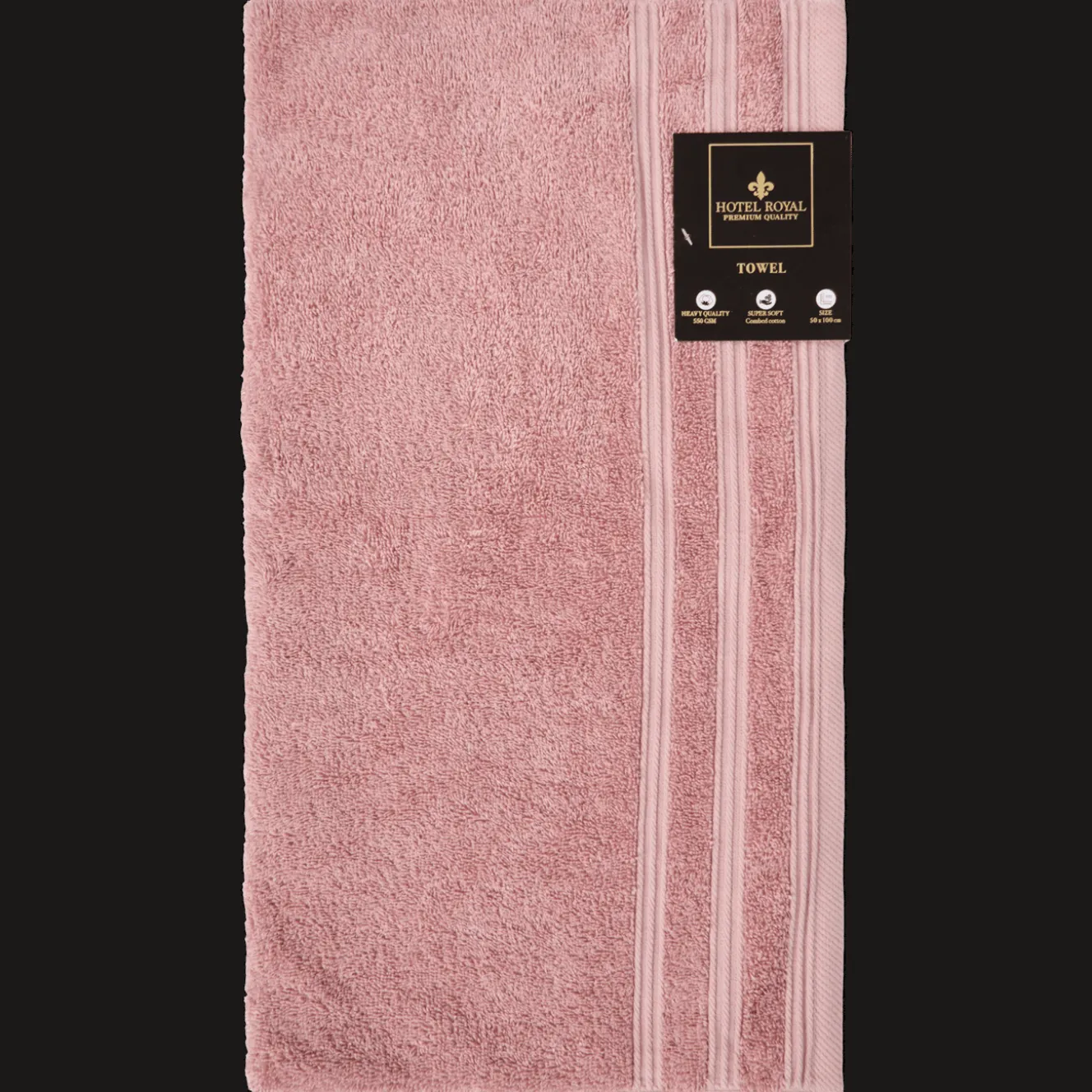 Salle De Bain*Hotel Royal Serviette Rose mauve