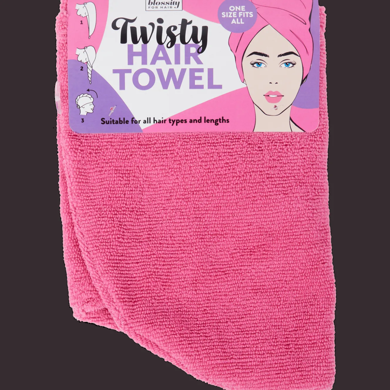 Soins Capillaires*Action Serviette pour cheveux Blossity